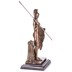 Görög harcos - mitológiai bronz szobor képe